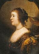Portrait of Amelia van Solms Gerrit van Honthorst